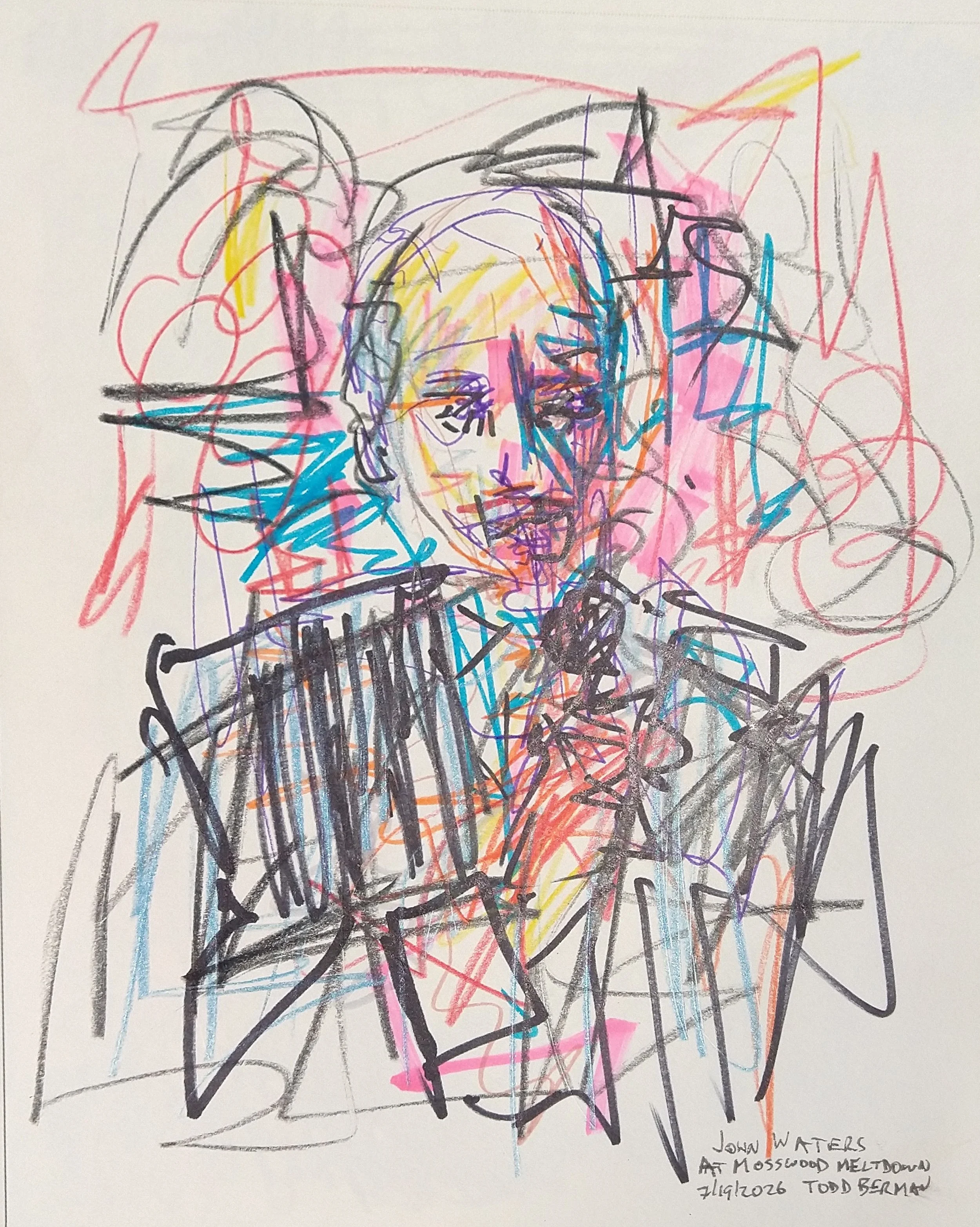 John Waters at Mosswood Meltdown