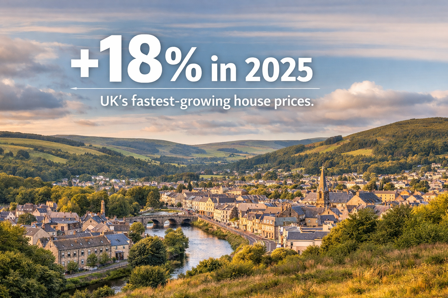 The UK’s fastest-rising house prices