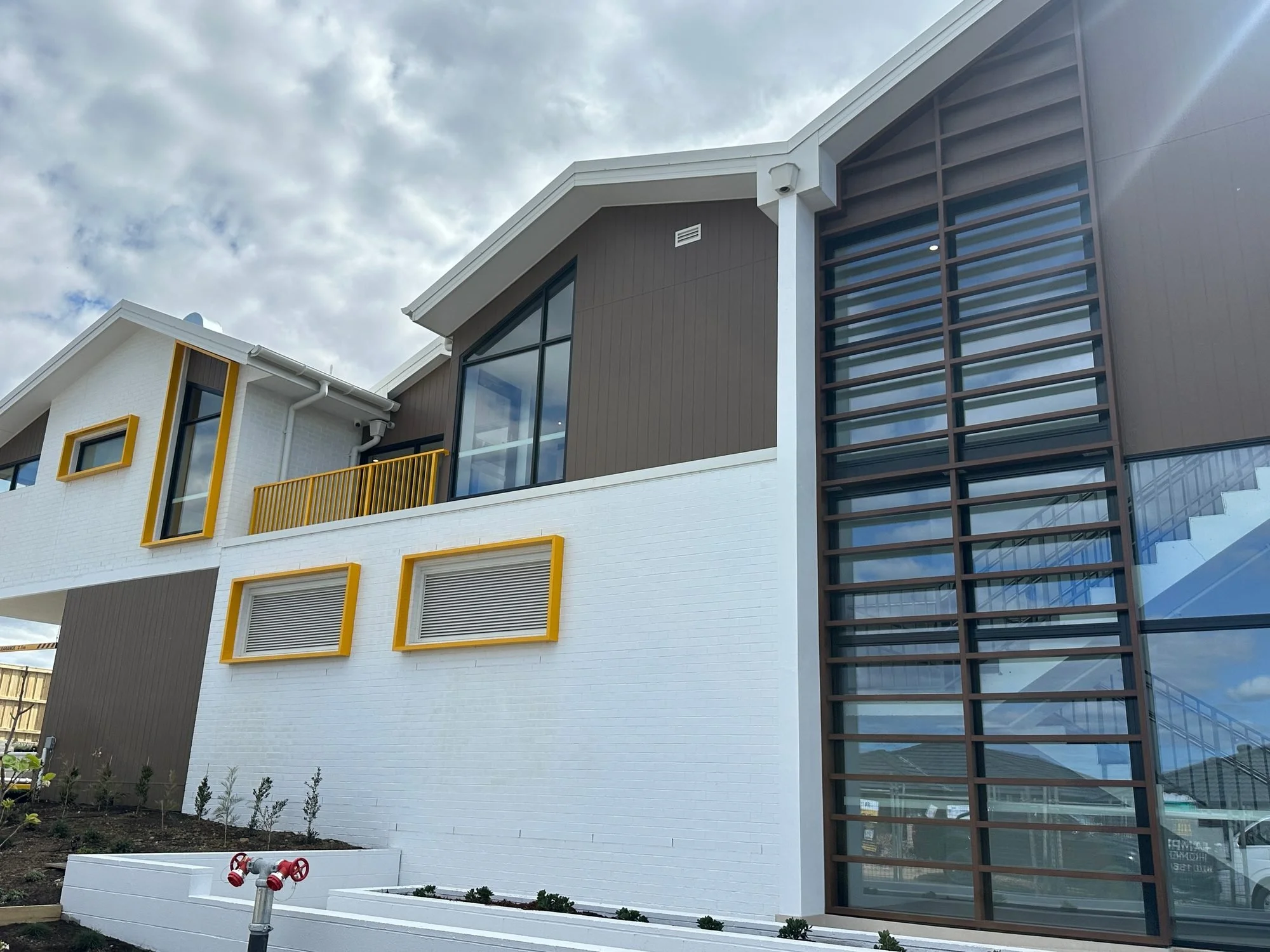 Gregory Hills Childcare Centre, Gregory Hills, Sydney – childcare centre by Archian Architects – side elevation