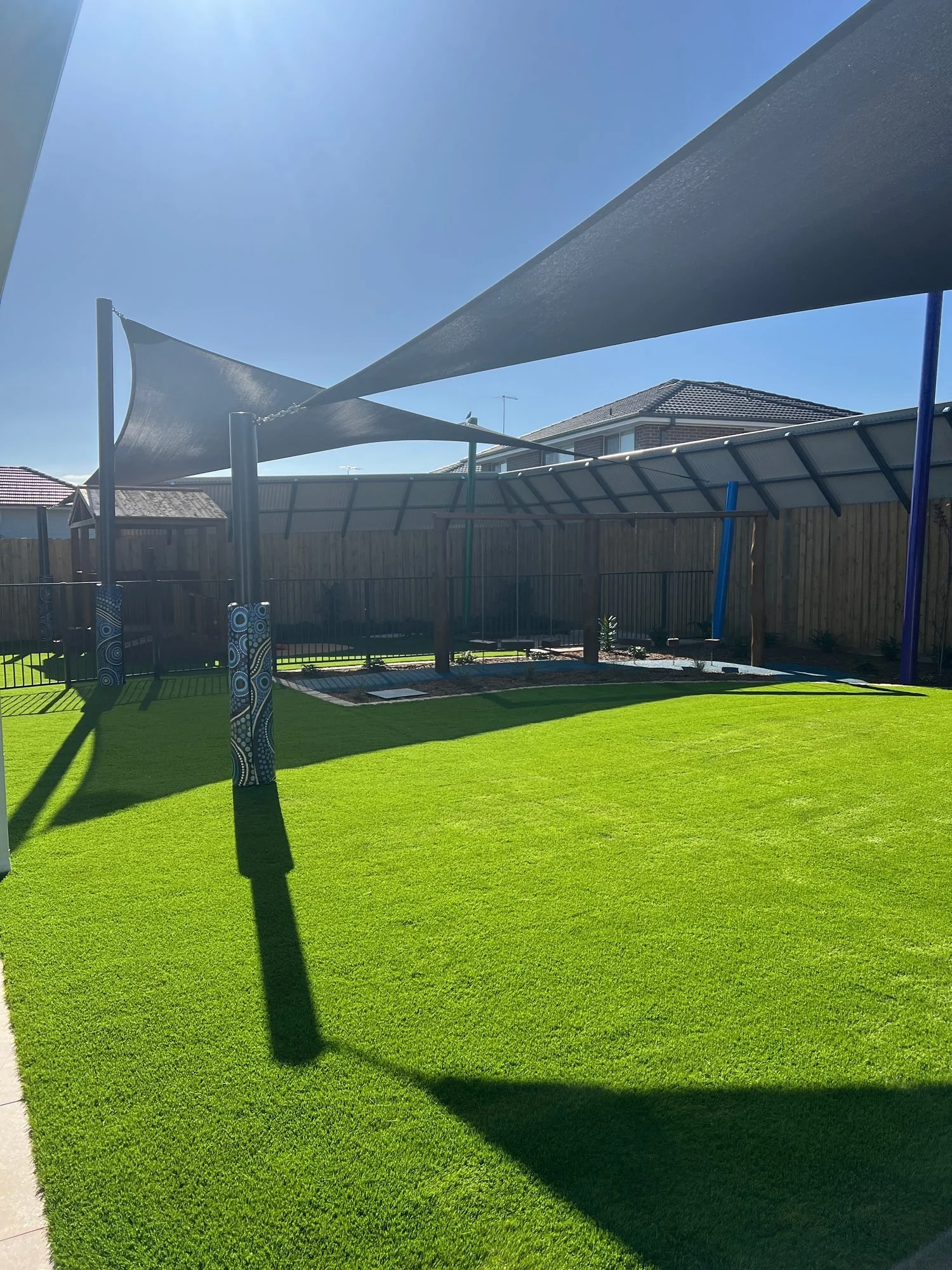 Edmondson Park Childcare Centre, Edmondson Park, Sydney – childcare centre by Archian Architects – shaded outdoor play area