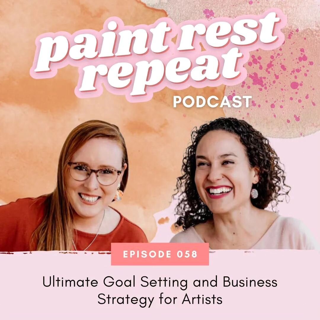 Have you listened to episode 58 of the Paint Rest Repeat Podcast yet??

In this episode we dive deep into the challenges of planning a productive year as an artist while managing your everyday life. 

We firmly believe it's never too late to start th