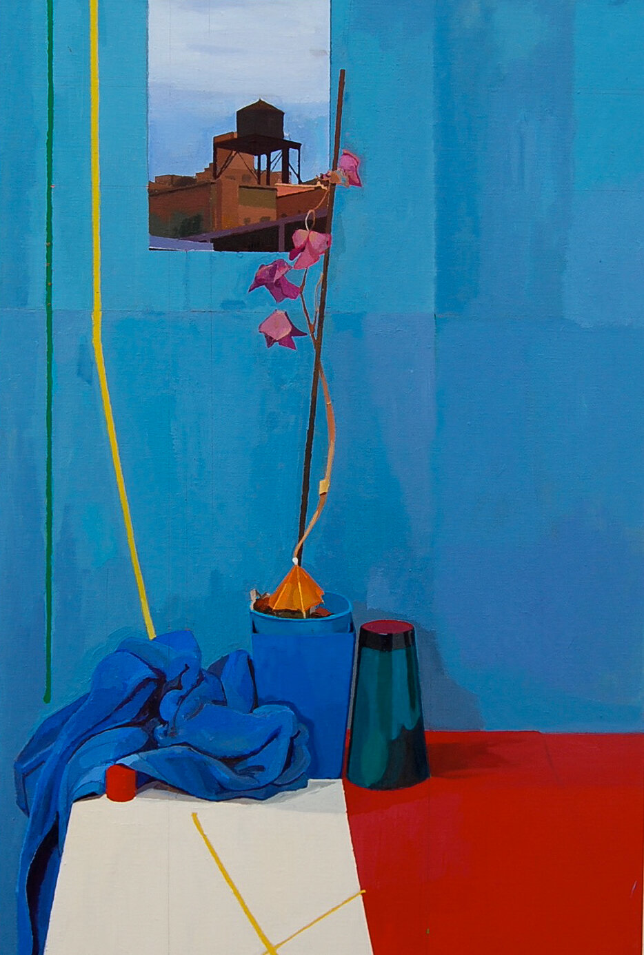  Philadelphia Still Life   Oil on Linen  60cm x 60cm  2014   