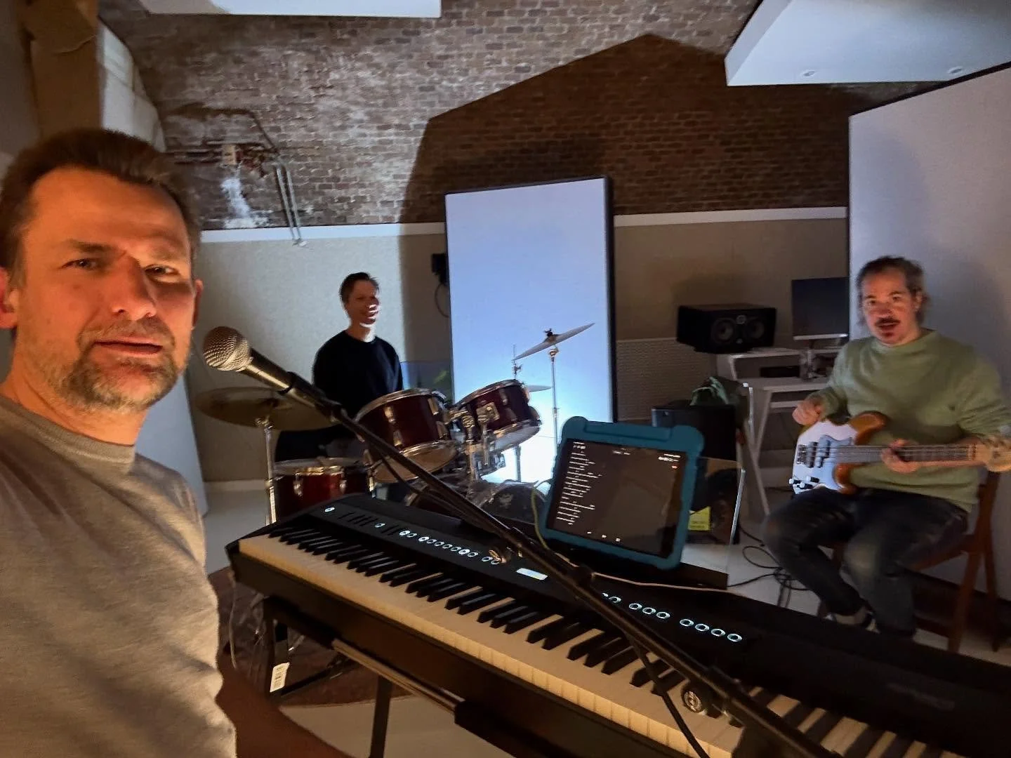 great session in my new studio last night! #intuitmusic #studiogallito