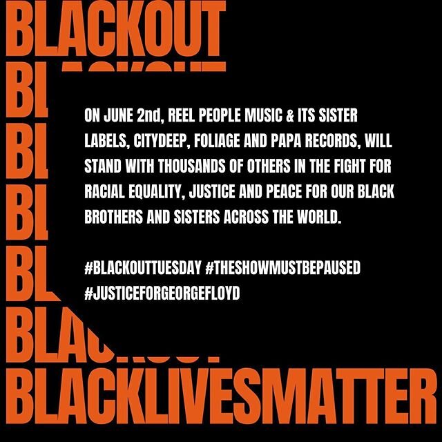 In these times, it&rsquo;s more vital than ever that we who have a voice speak up for those that are being oppressed. Tomorrow the music industry is taking a collective pause in solidarity with our black brothers and sisters worldwide. We invite you 