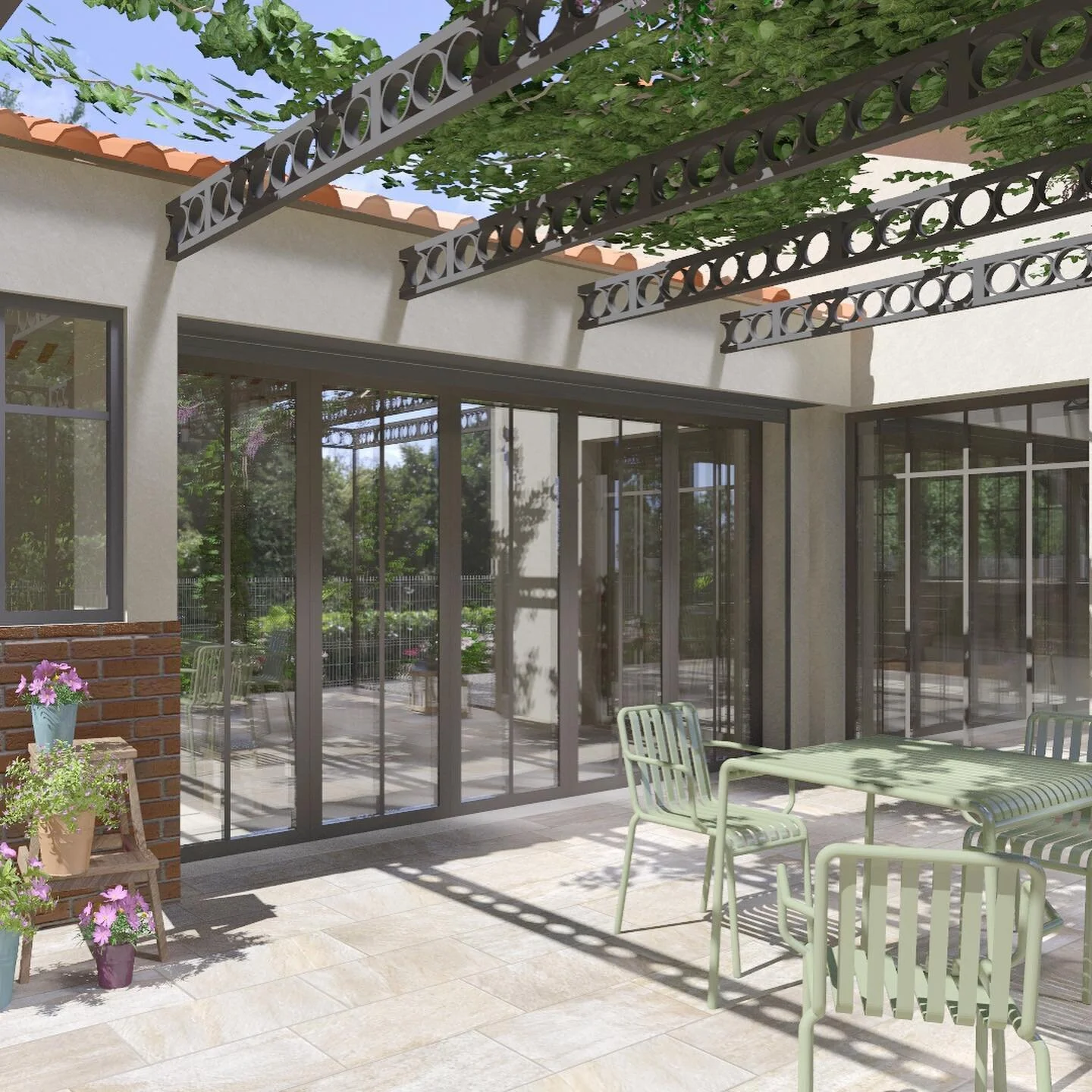 J-7 pour le d&eacute;marrage des travaux de ce projet bas&eacute; &agrave; Aubagne. 🏗

Pour un couple de passionn&eacute; nous avons pens&eacute; une extension &agrave; leur image, dans un esprit d&rsquo;atelier d&rsquo;artiste en lien direct avec l