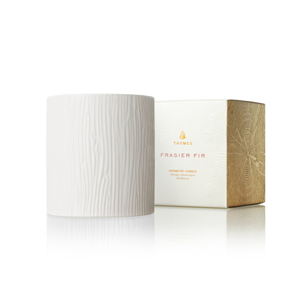Thymes Gilded Ceramic Candle