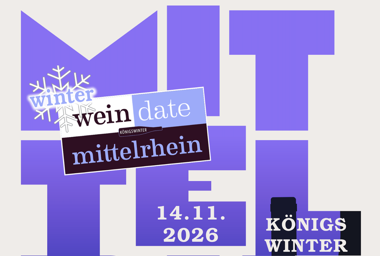 winter wein date mittelrhein Königswinter