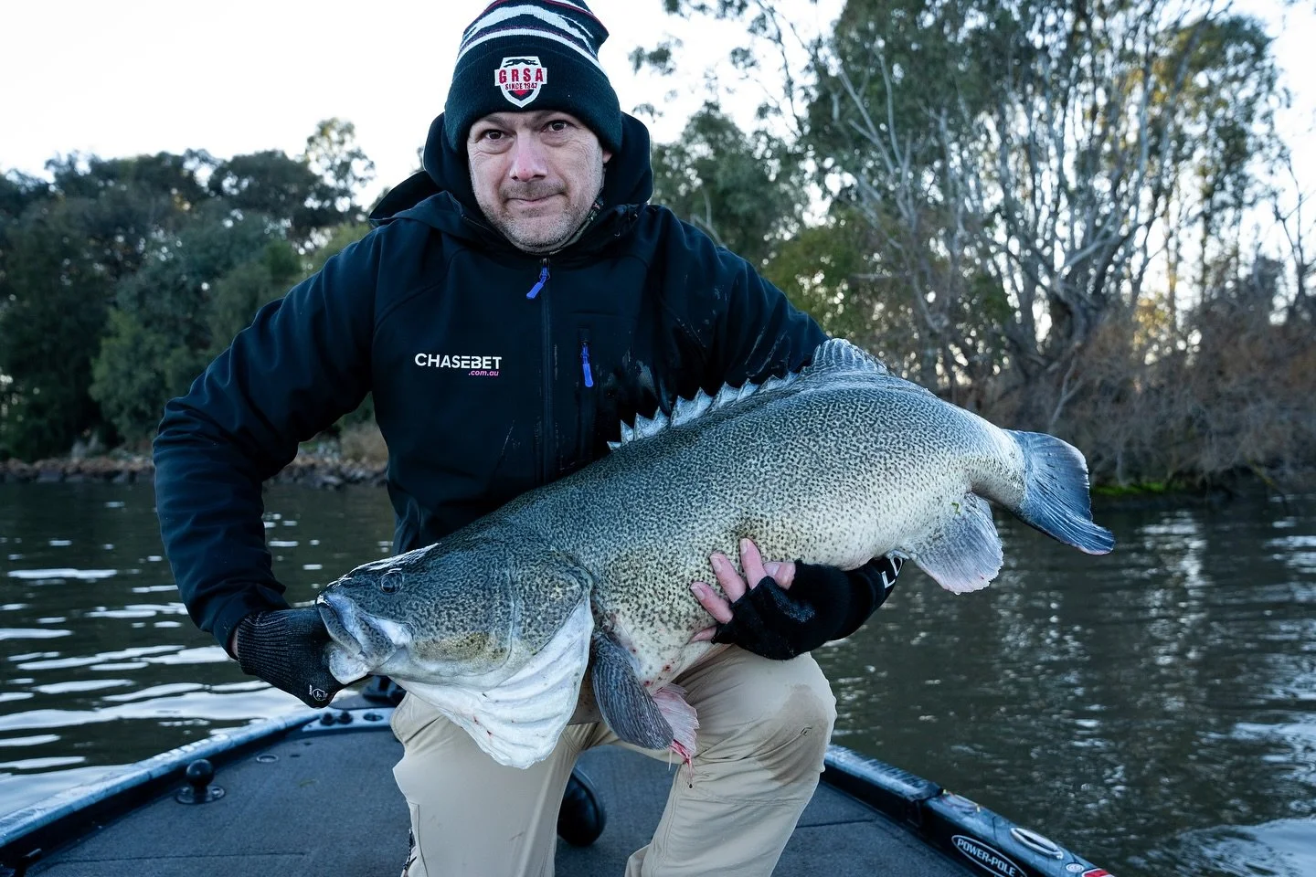 A trip to remember with Nick! A few over the metre and plenty of other nice fish. This trips goal was to get a nice fish on surface. We were rewarded one morning with one just over a metre as it slurped the wakebait in 1metre of water. A good way to 