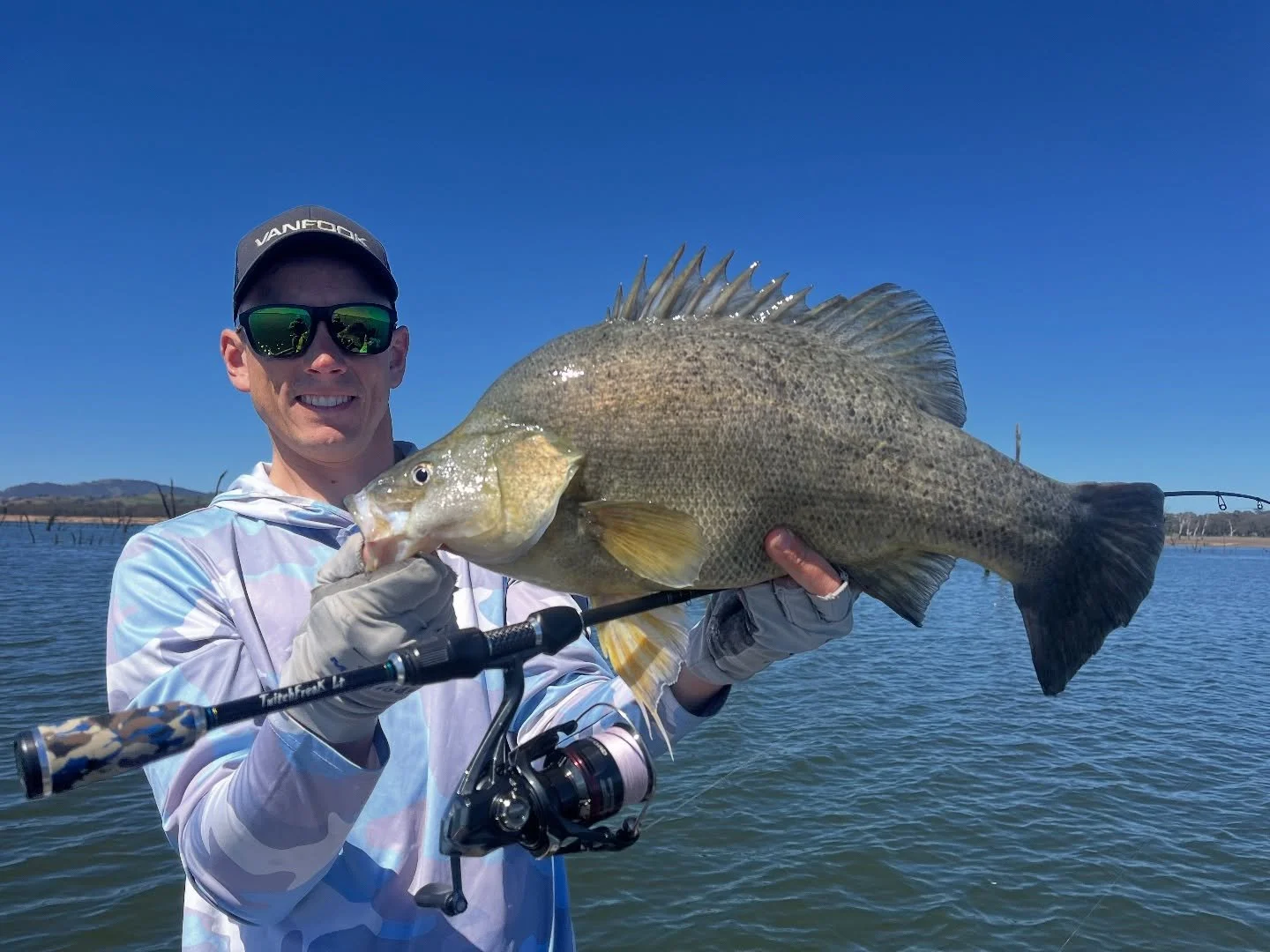 Lake Hume Gold! #yellowbelly #lakehume #fishing #spinwrightlures