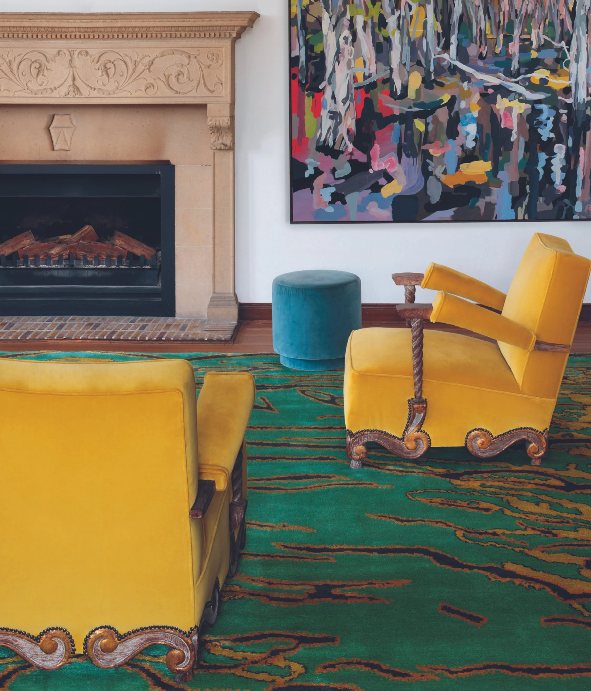 Tiger Tiger by Robyn Cosgrove Rugs