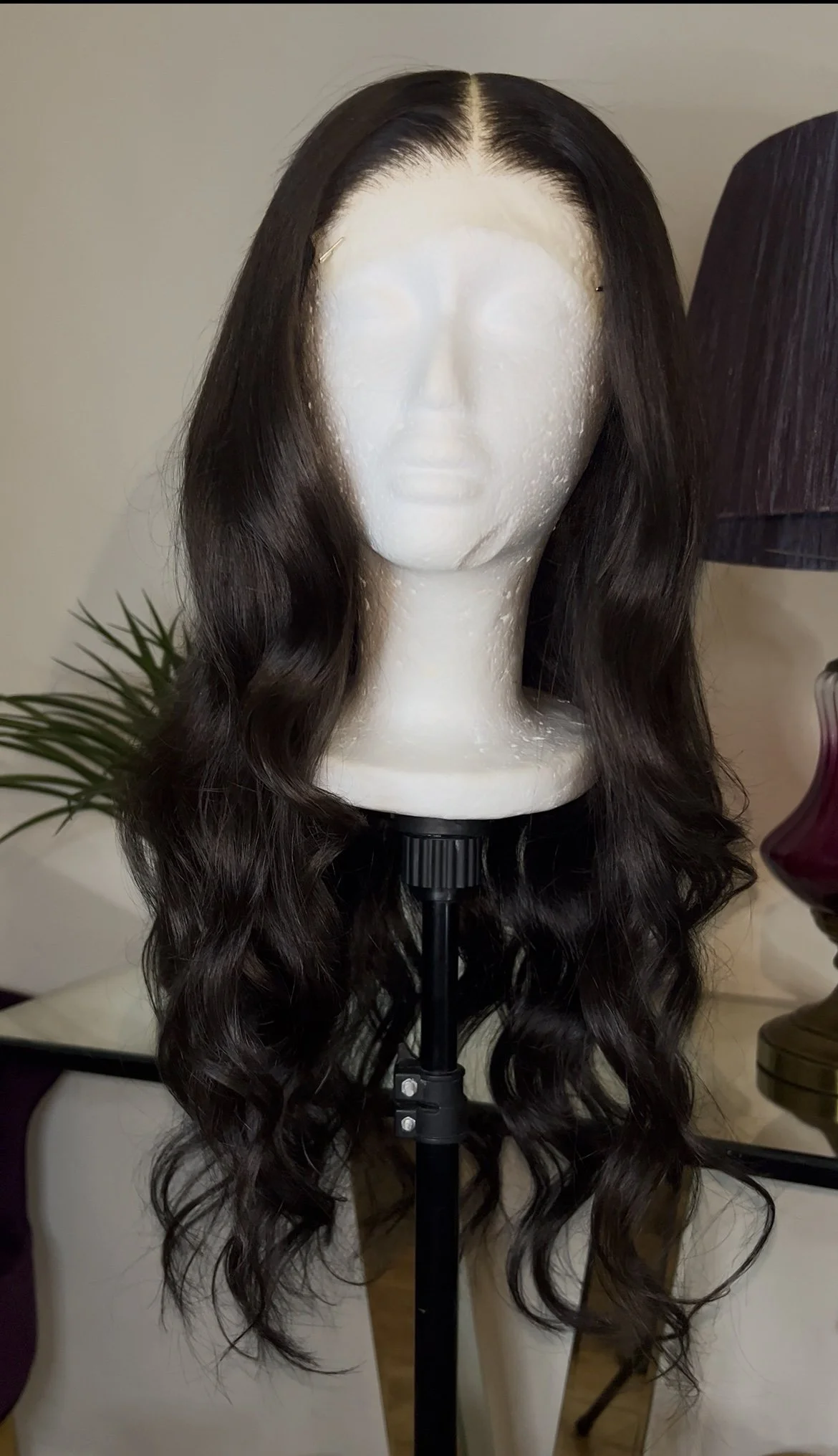22” Raw Straight 5x5 HD Lace Ready to Wear Wig