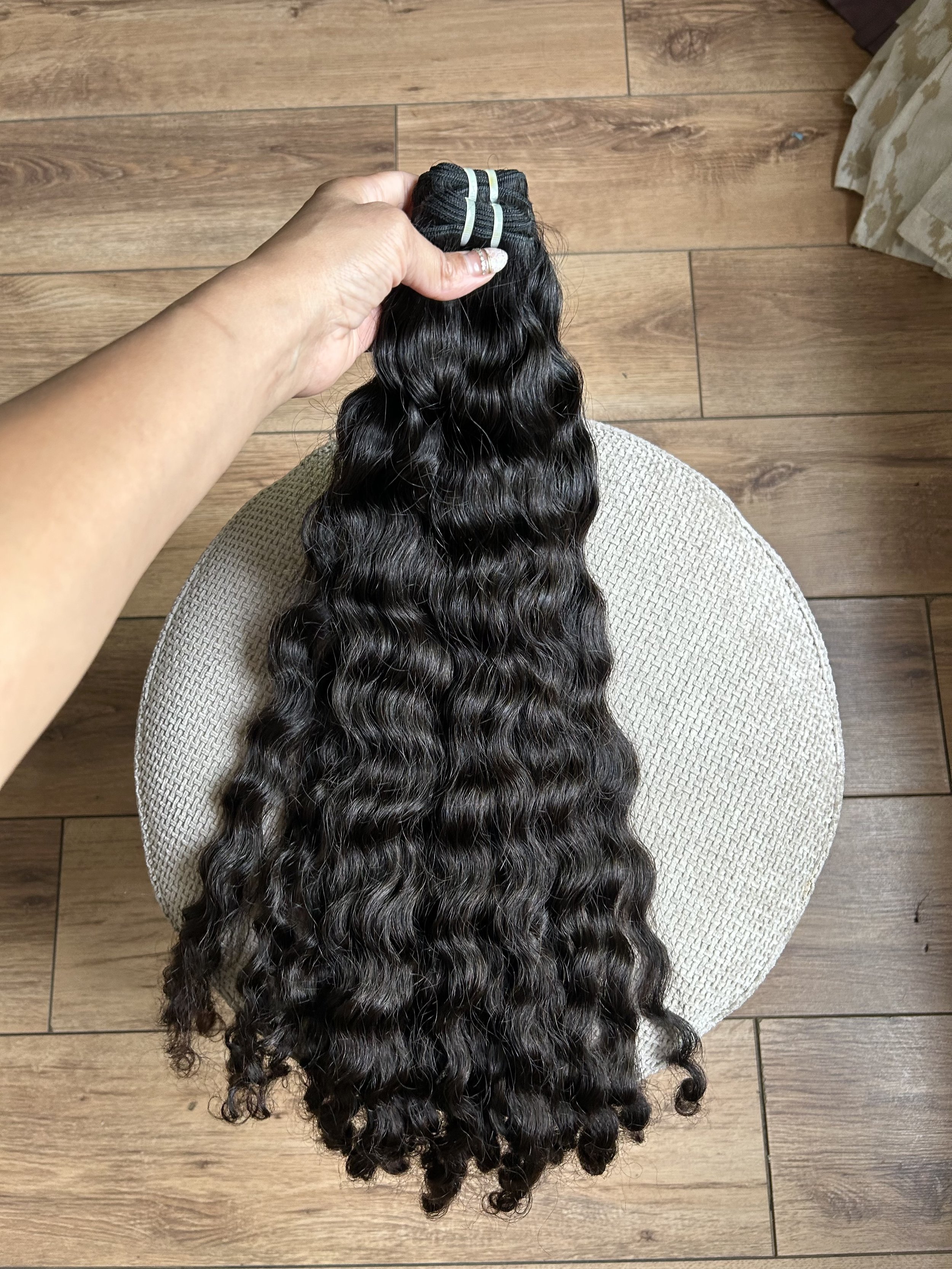 Deep Wave, Raw unprocessed single donor hair