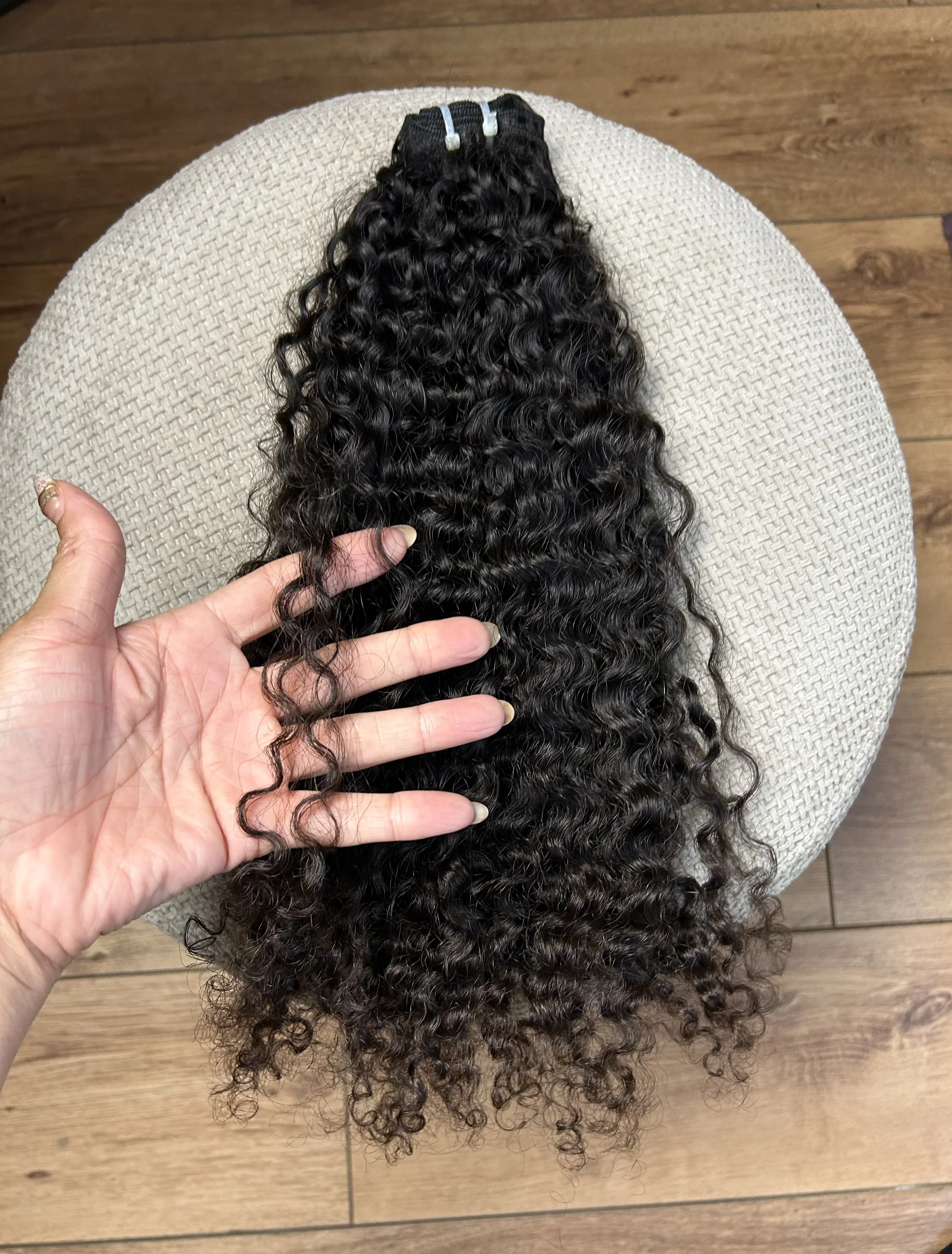 Raw Burmese curry raw hair bundles