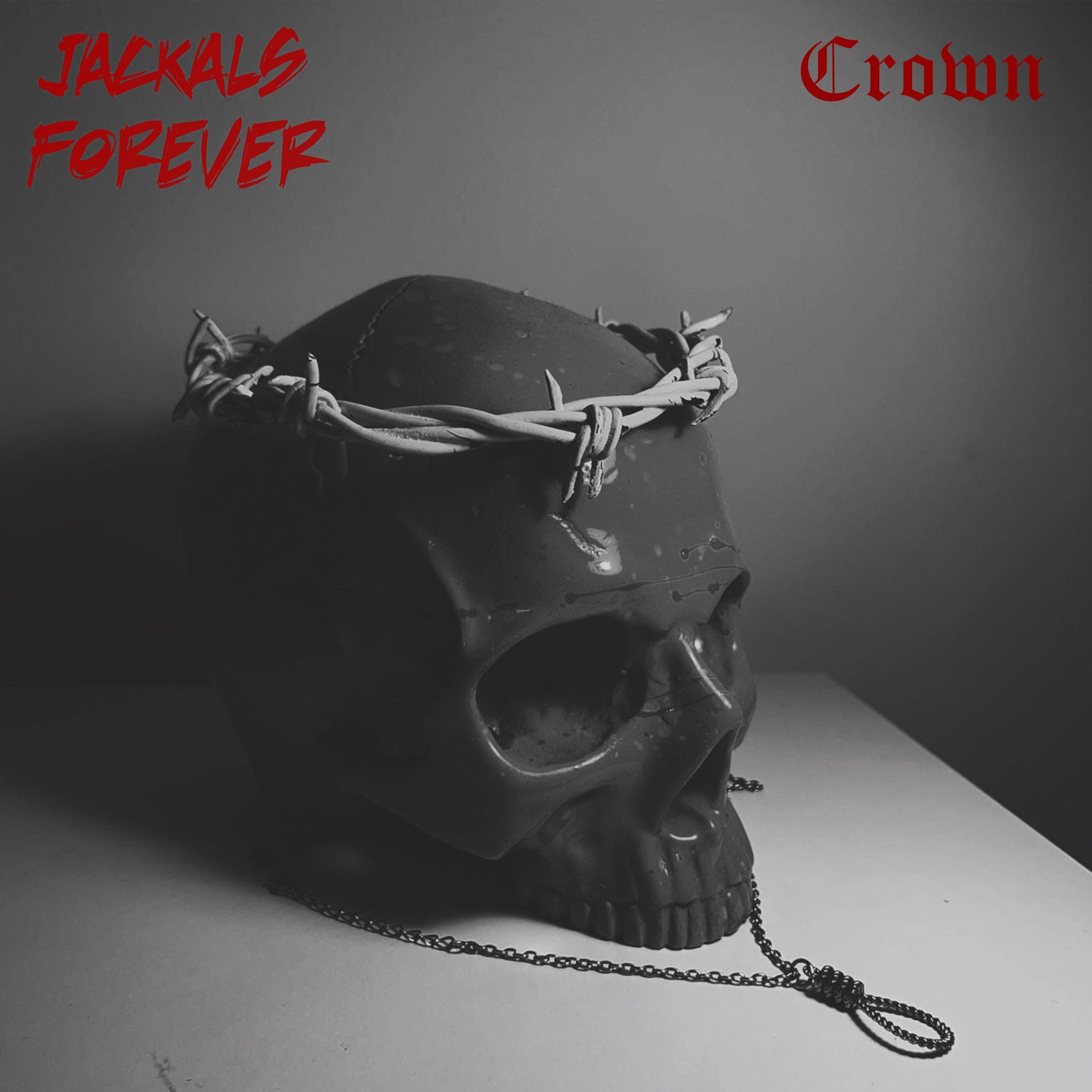 Jackals Forever - Crown. Released Friday 26th April 2024.

Jackals Forever are a 4 piece rock band from West Yorkshire.

The track is an attempt to capture the hollow reflection period following a relationship collapse in which lashing out and avoidi