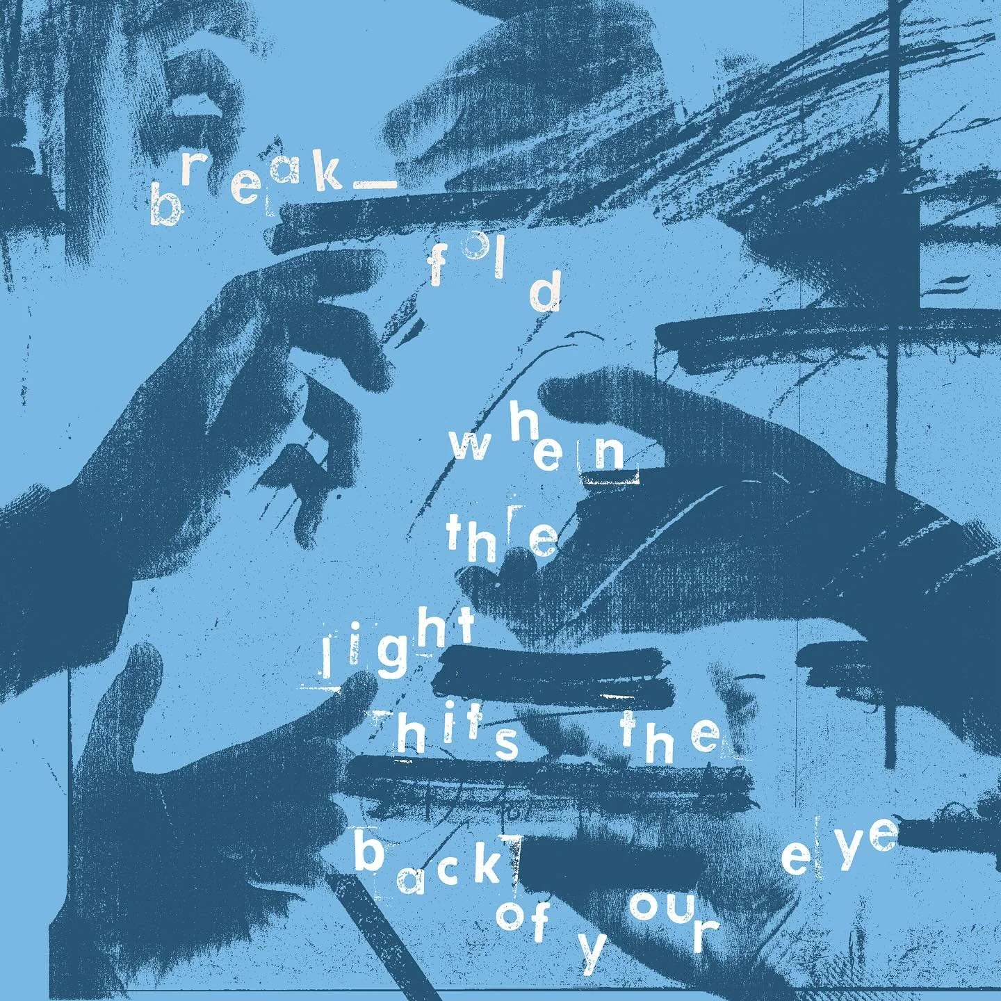 break_fold - When the Light Hits the Back of Your Eye. Released Wednesday 8th October via analog horizons / Launchpad+ / EMI North. 

Charged with grandiose string flourishes, &lsquo;When the Light Hits the Back of Your Eye&rsquo; is the latest singl