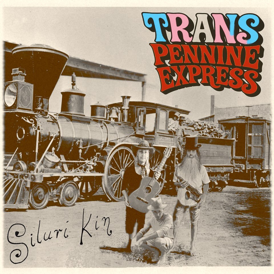 Siluri Kin - Trans Pennine Express. Released Friday 24th October 2025. 

Bradford based Siluri Kin deliver psych drenched beat poetry with a punky garage edge. The band channels the voice of a queer druid hurled into our times, decrying nature&rsquo;