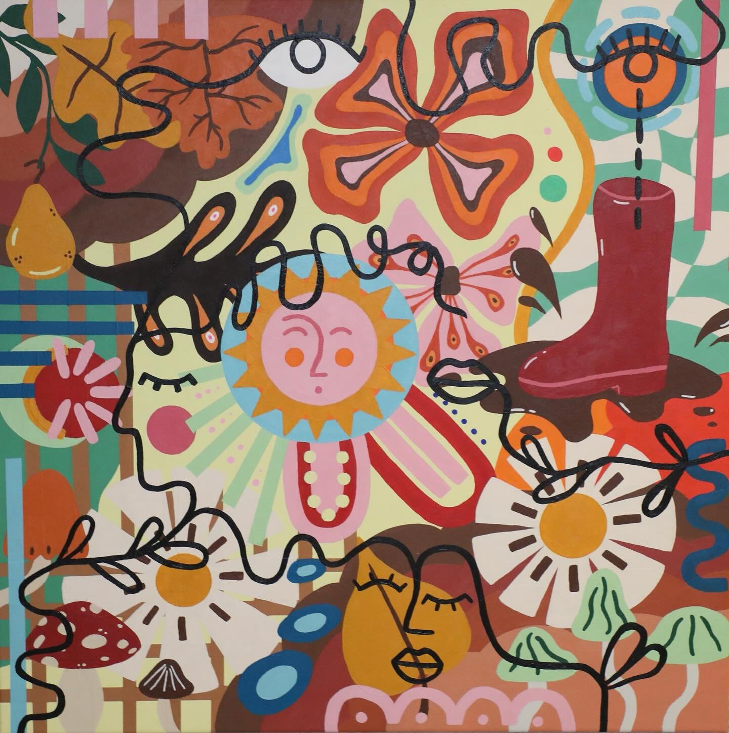 Life Aquatic Band - Stuck In The Mud. Released Wednesday 5th November 2025.

Stuck In The Mud is the new release from Life Aquatic Band, in collaboration with producer/engineer Shuta Shinoda. Inspired by early 2000s electroclash, the band experiment 