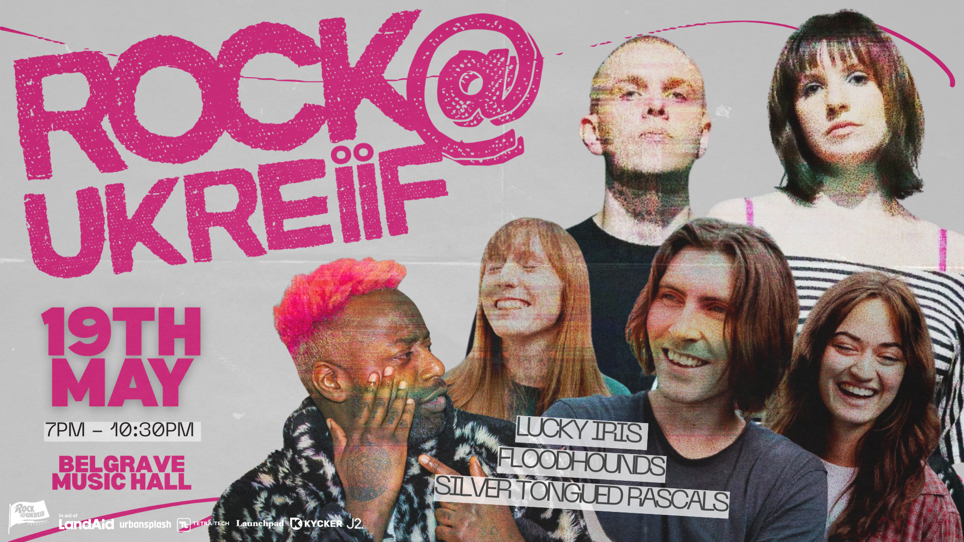 Rock@UKREiiF - Lucky Iris&nbsp;+ Floodhounds&nbsp;+ Silver Tongued Rascals