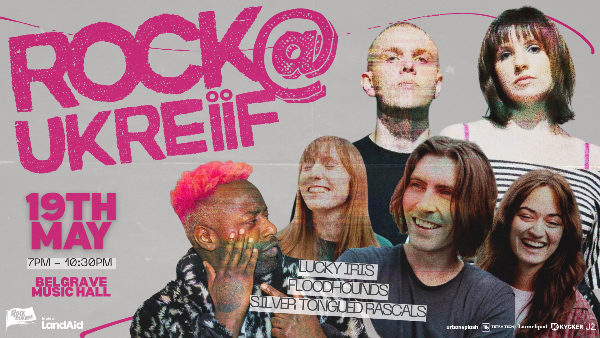 Rock@UKREiiF - Lucky Iris&nbsp;+ Floodhounds&nbsp;+ Silver Tongued Rascals