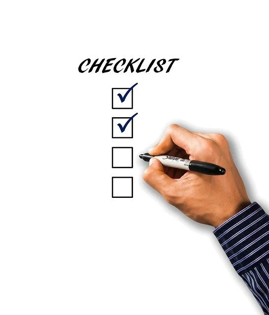 checklist raamcontract