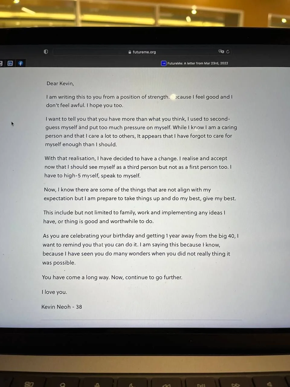 A Powerful Way To Accomplish Our Goal - Write A Letter To Future Me