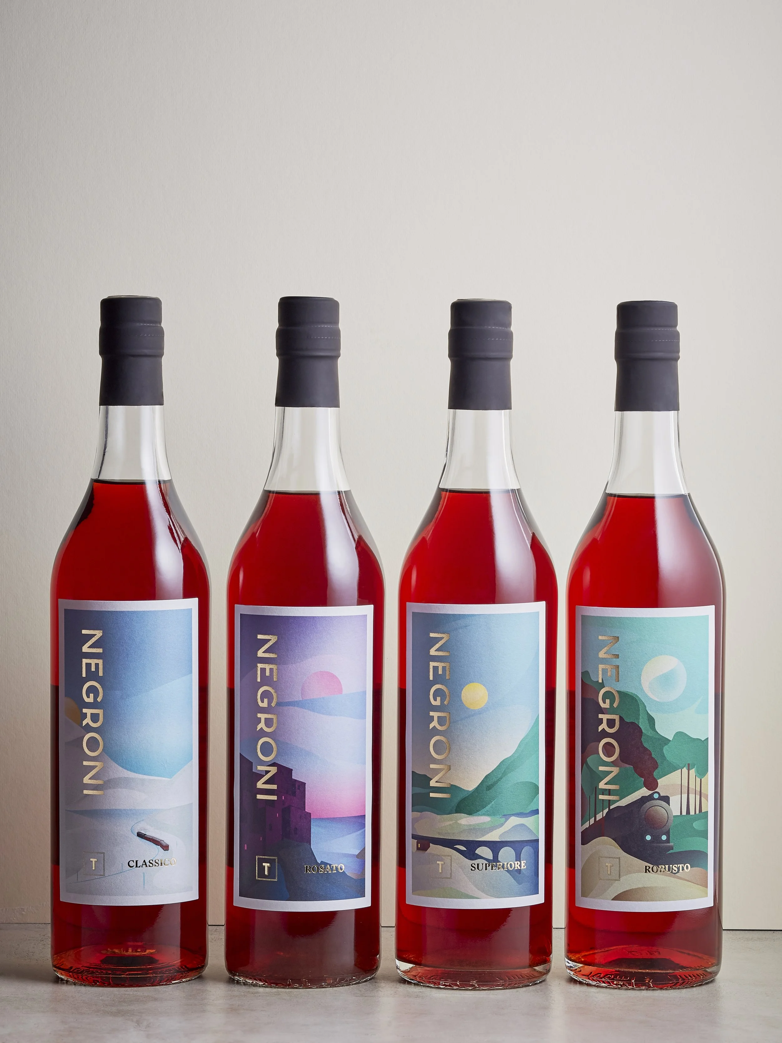 negroni set of 4
