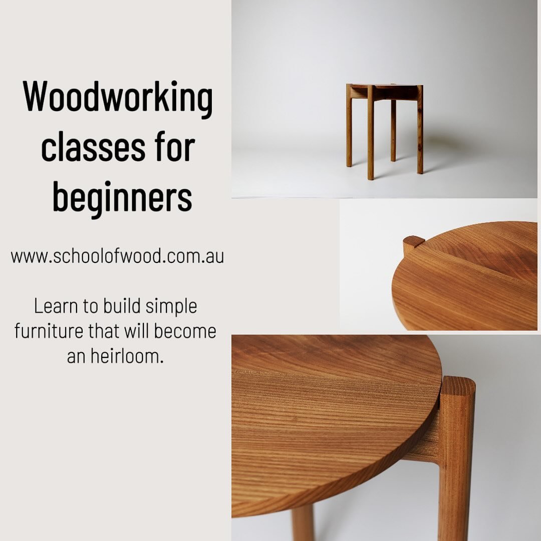I&rsquo;m teaching a term of woodworking classes for beginners at NORM makers warehouse in Coburg starting mid-April for 10 weeks. It&rsquo;s the maiden term at norm for School of Wood and we&rsquo;re going to make some amazing furniture together. Co