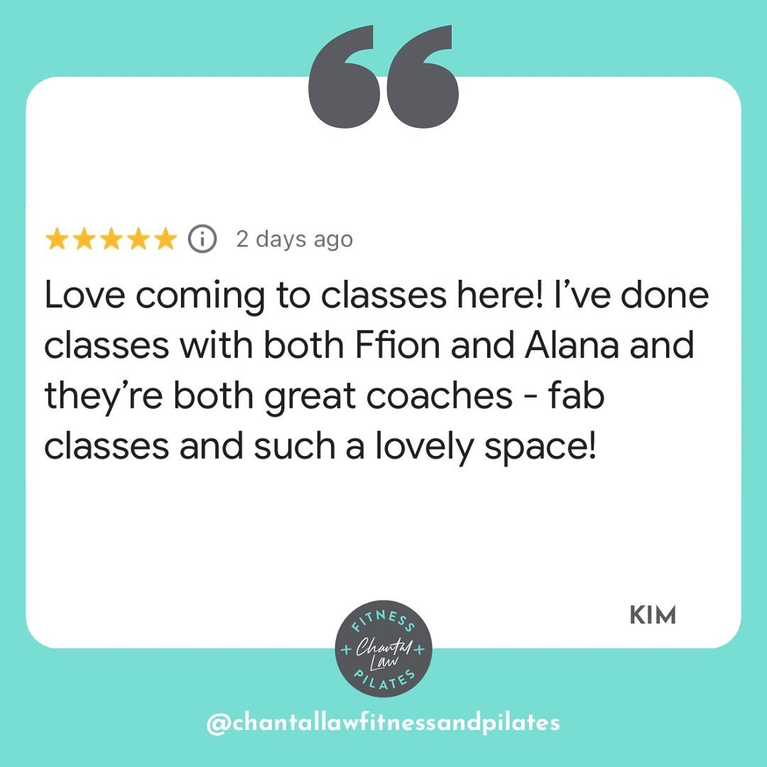 Thankyou so much for these wonderful reviews this week ⭐️⭐️⭐️⭐️⭐️

It means the world to a small business like ours to know that we are making an impact and that people enjoy what we offer ❤️

Proud of you @alanafitness07 &amp; @ffisfitness_ Very luc