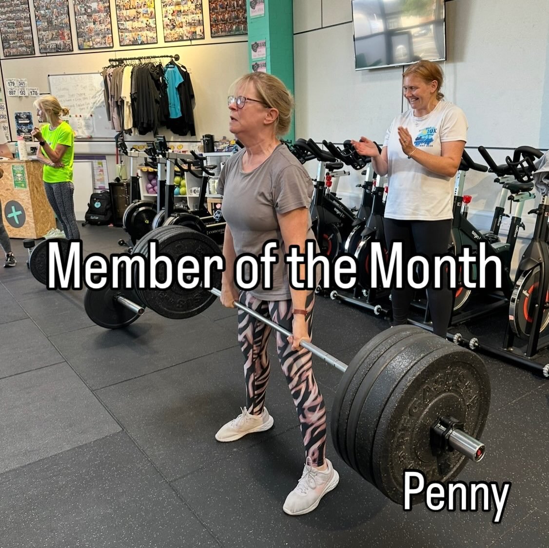 Member of the Month - @penny.palmer.5059 

This one is so well deserved ❤️

Penny has been working incredibly hard recently, really listening, trusting the process, and building her strength and confidence back after surgery and while managing her sh