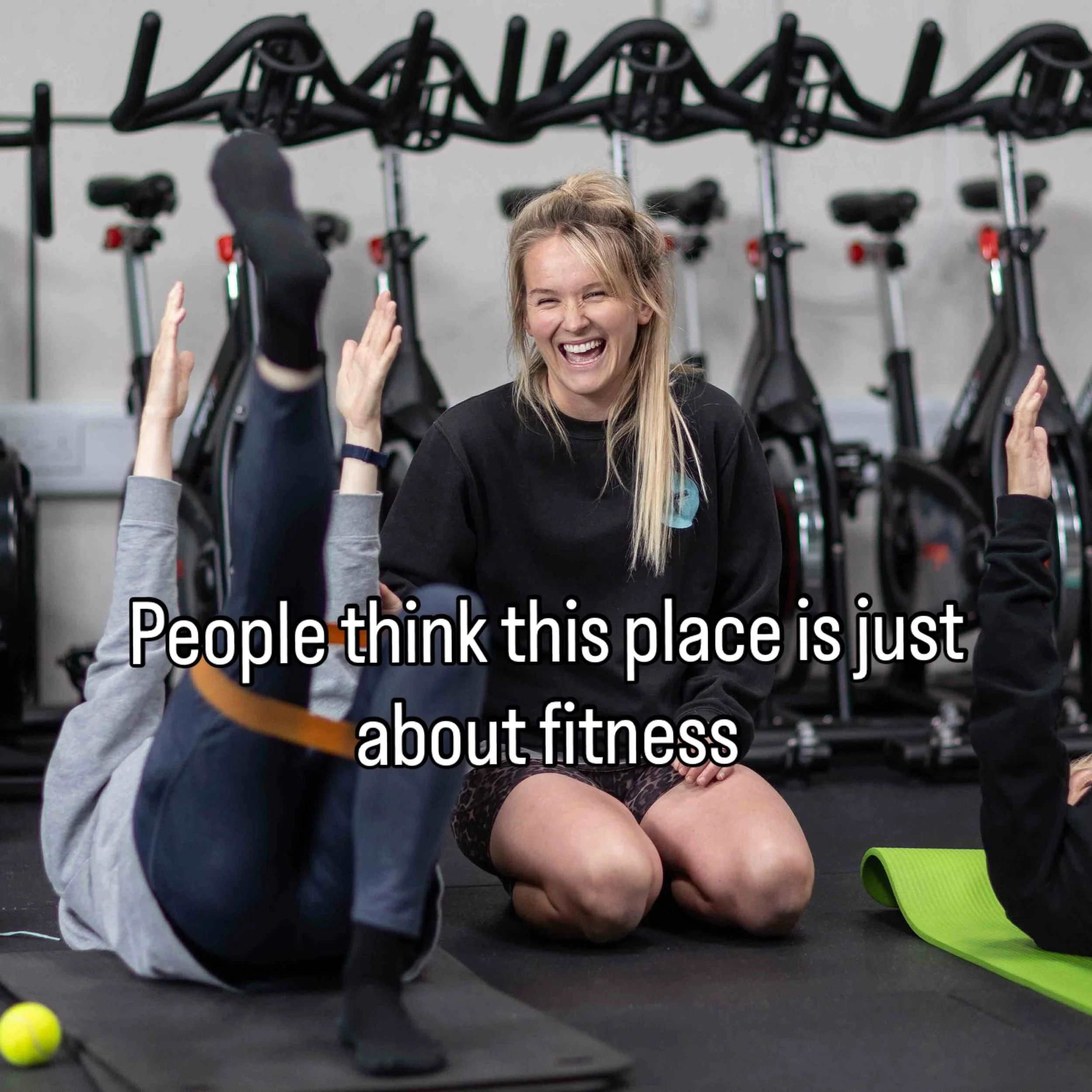 These photos honestly capture our Stretch &amp; Strength sessions perfectly, Thankyou @snapdragondevon ❤️

A room full of people trying to feel stronger, healthier and happier together.

Sometimes I look around the room and genuinely feel so proud of