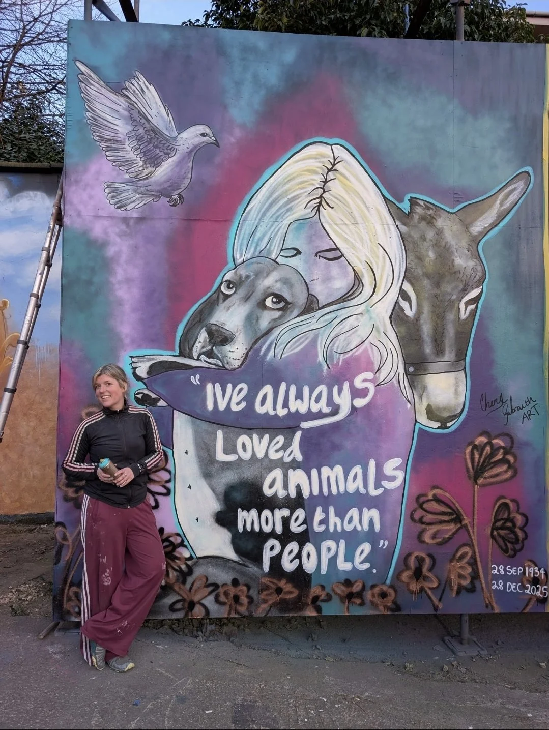 Birdsjam at Yardworks for International Womens Day 2026 - Tribute to Brigitte Bardot and her animal activism 