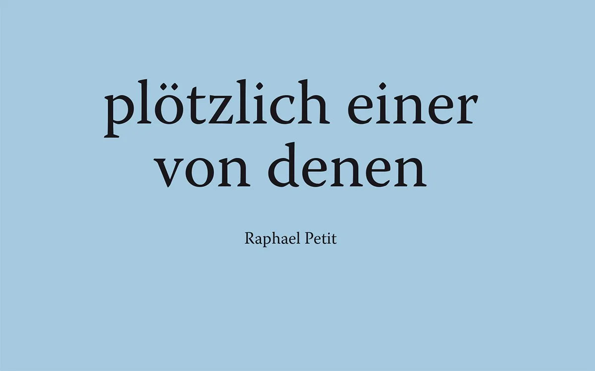 plötzlich einer von denen
