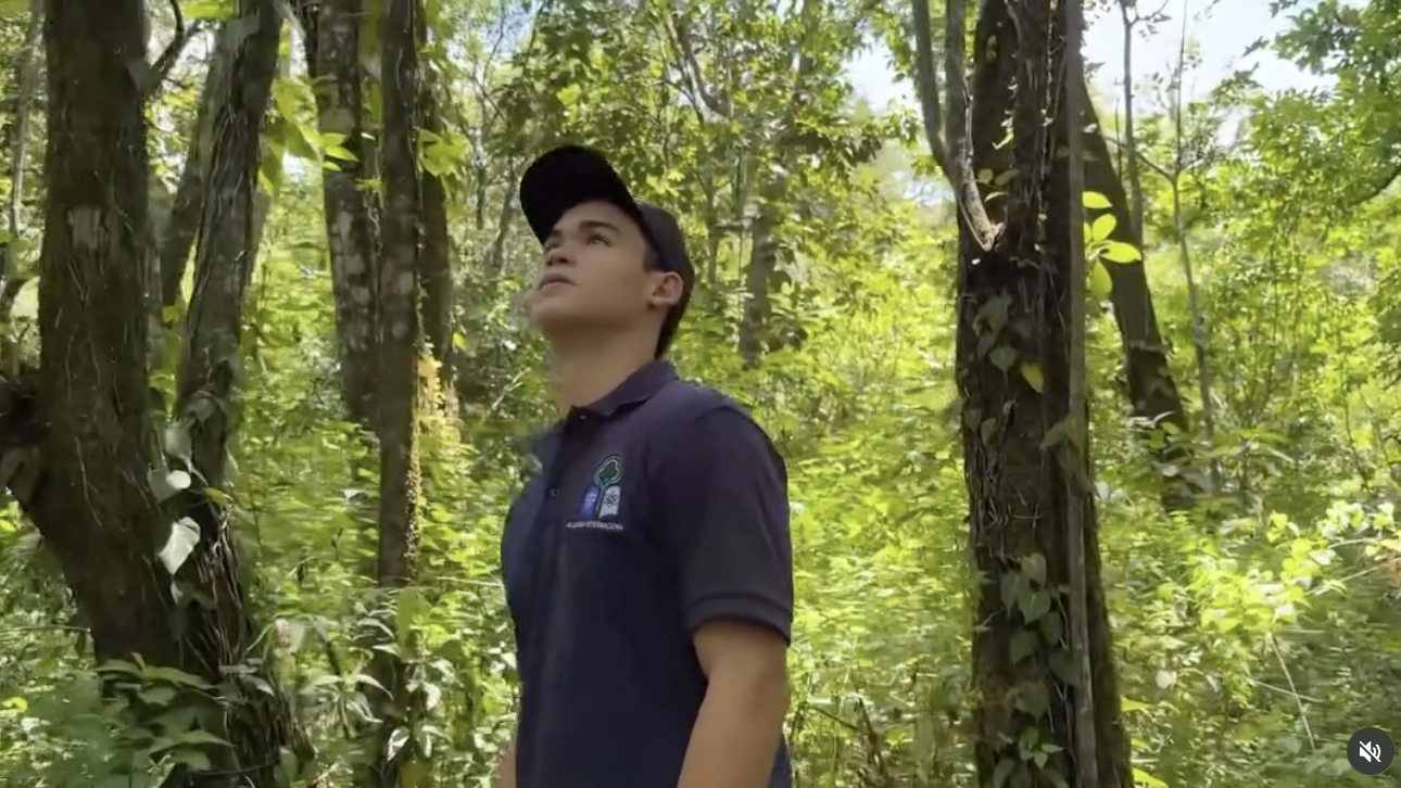 Nuestra primera Brigada Ambiental en Academia Internacional Boquete