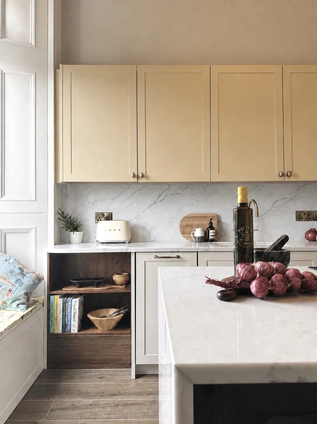 Elegant kitchen design within a Georgian townhouse - Moray Place