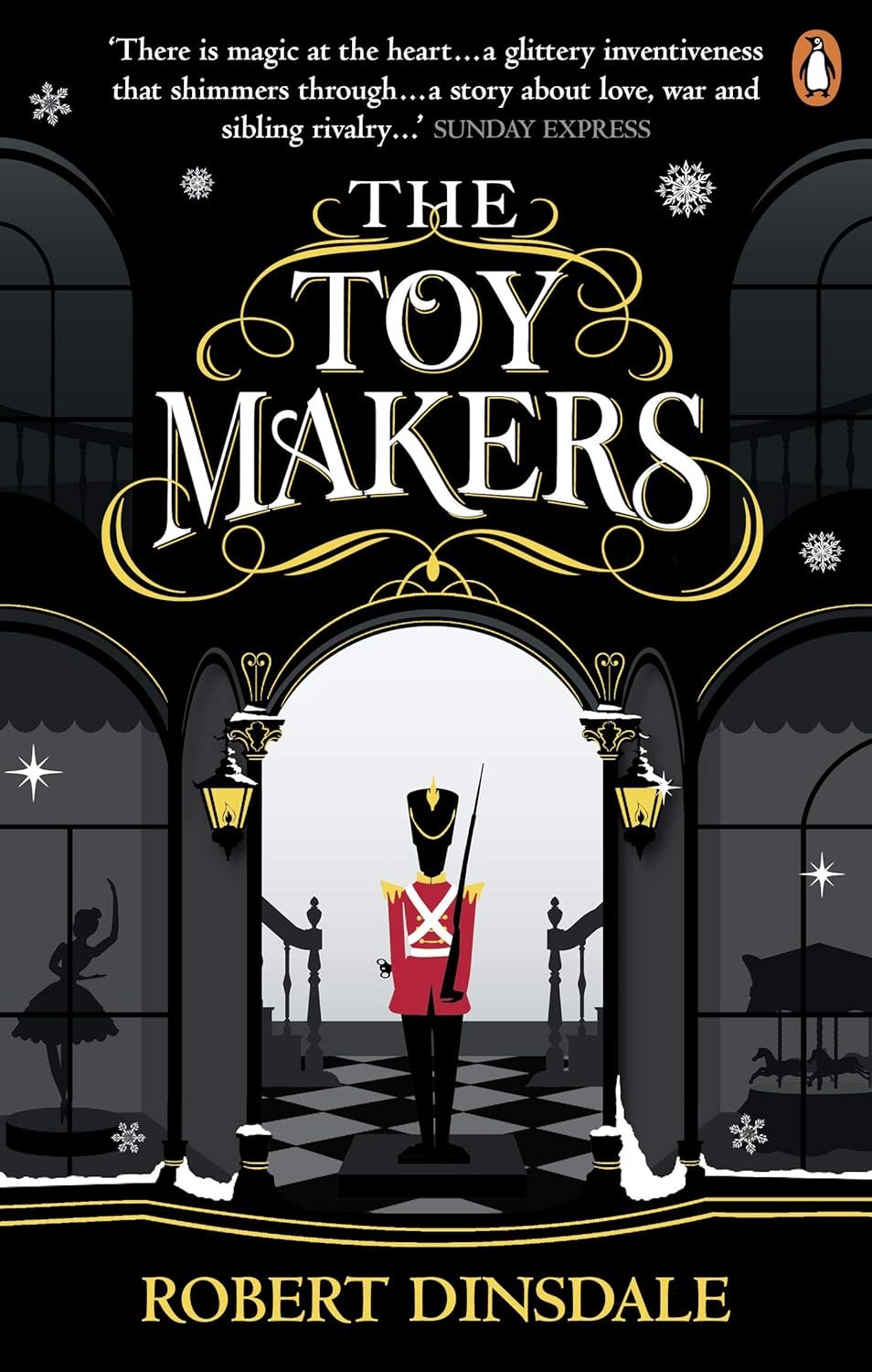 Book cover for The Toy Makers, by Robert Dinsdale