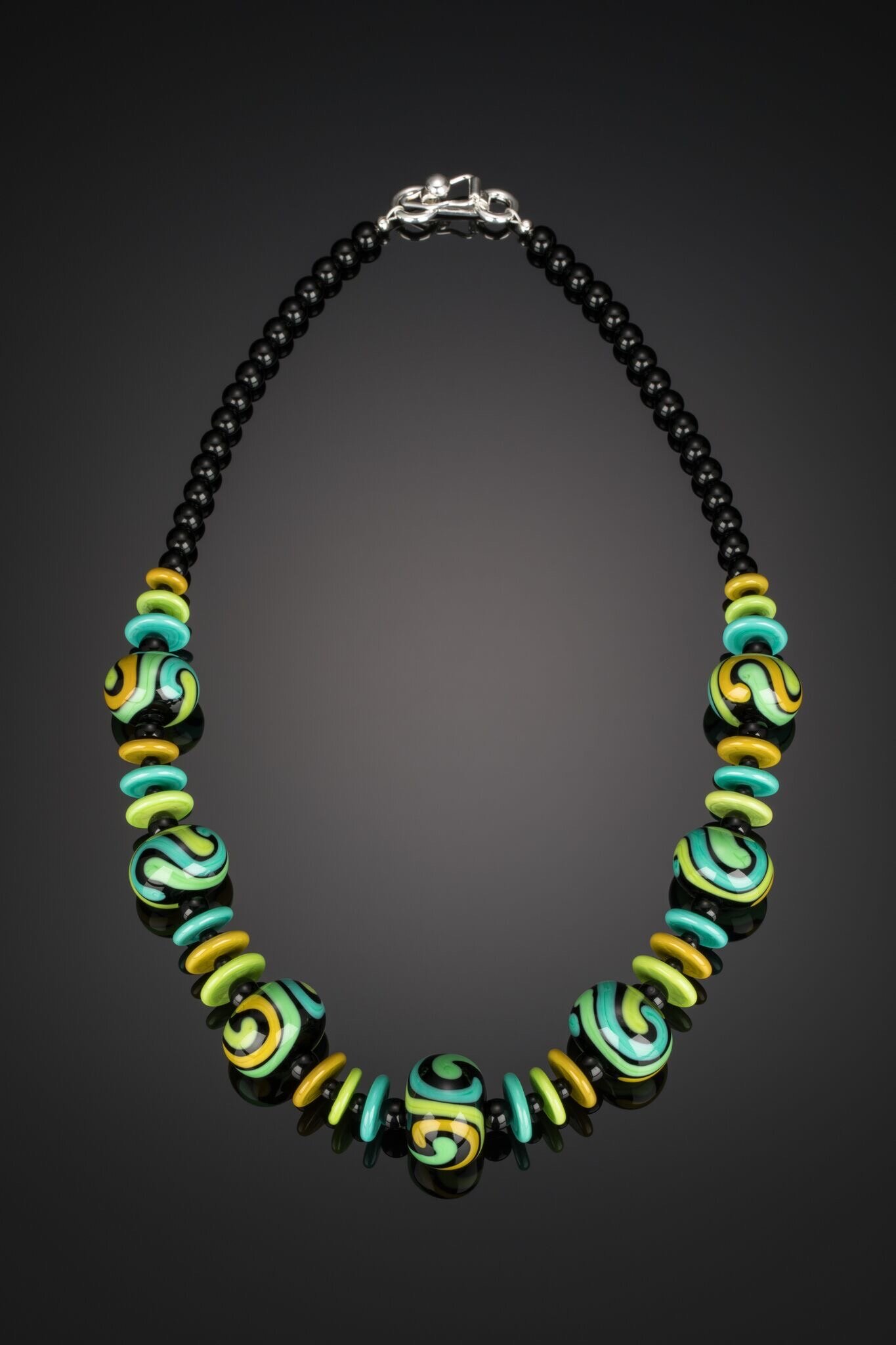 Spiral Bead Necklace
