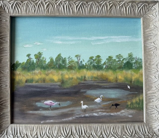 Ollie’s Pond, Florida
By Margo K. Smith

Oil
8×10