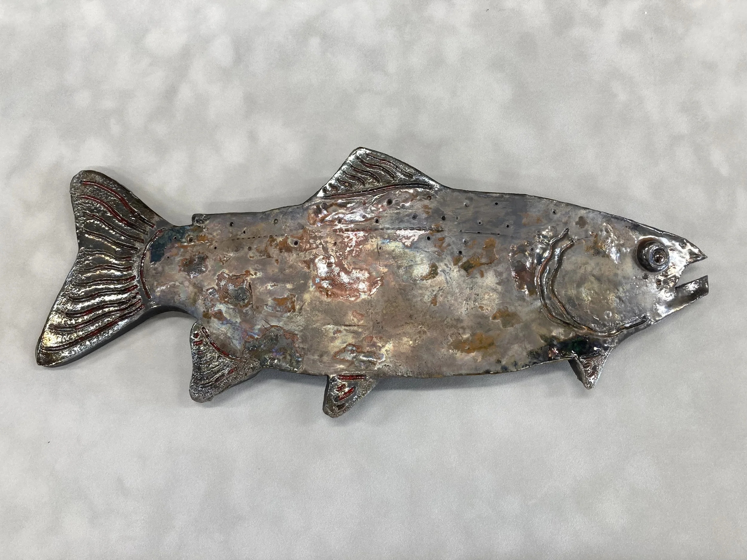 Raku Salmon 9