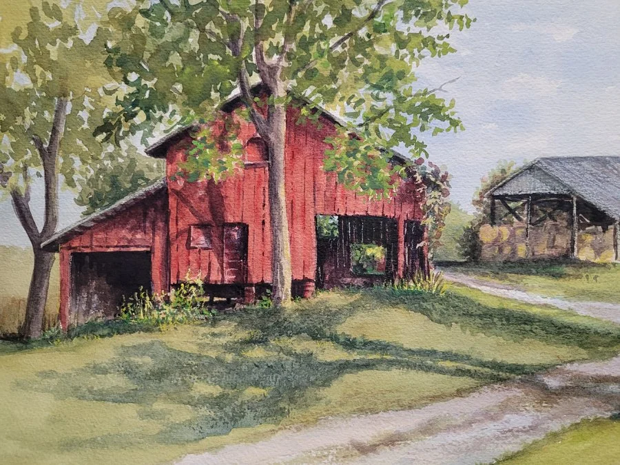 Cast Shadows
By Lisabeth Curnow

Watercolor with varnish
9×12