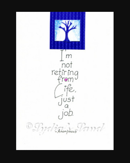 Retirement Card - Anonymous