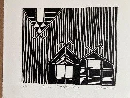 Home Sweet Home
Laura B DeLind
linocut 8 x 10
$200.00