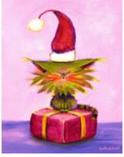 "Grinch Cranky Cat" Card - Cindy Schmidt