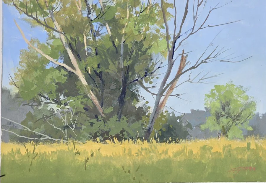 A Story to Tell
By Sharon Griffes-Tarr

Gouache
8×11