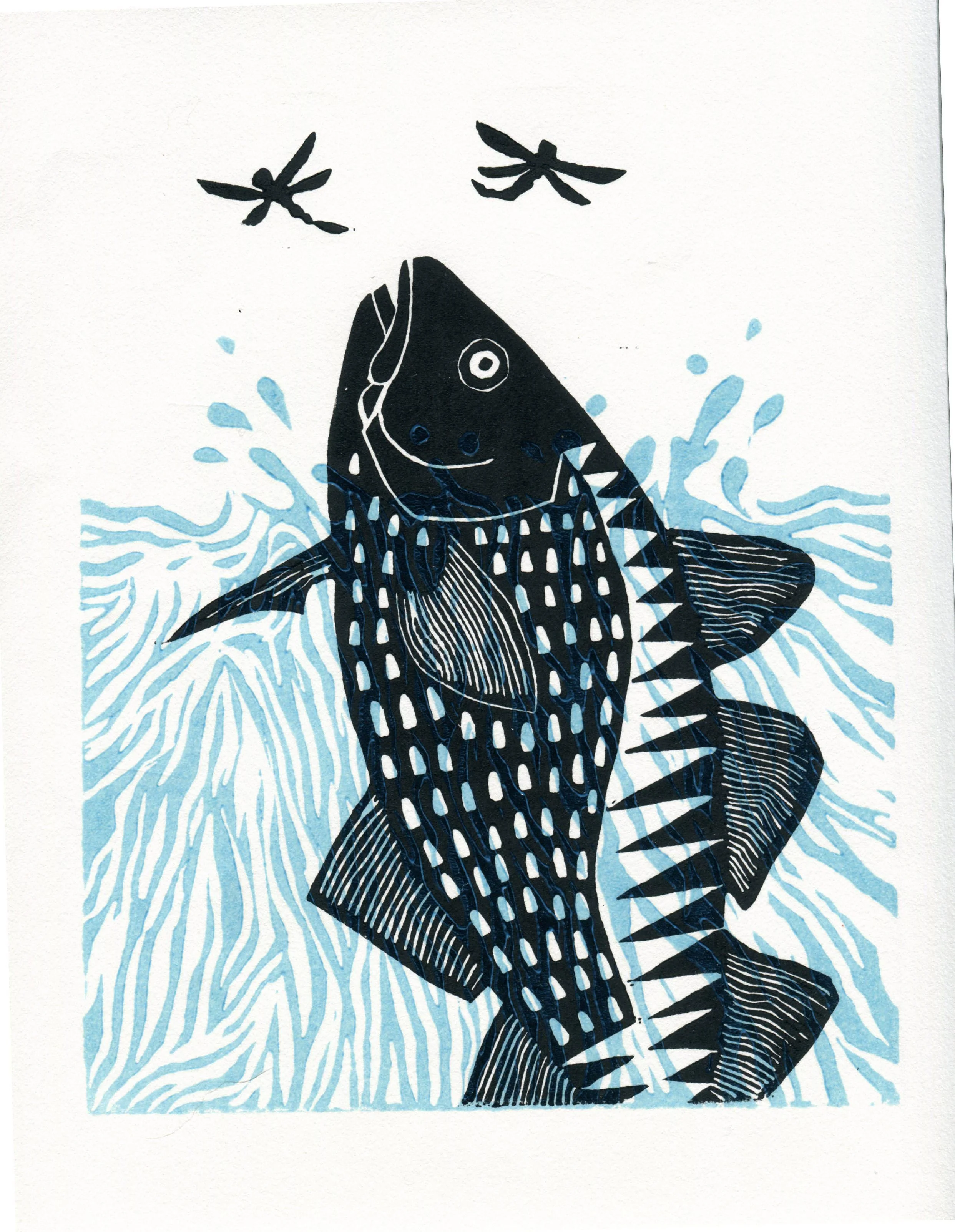 Good Odds
Kate McNenly
2-block linocut printed on both sides of translucent paper 12 x 16
$250.00