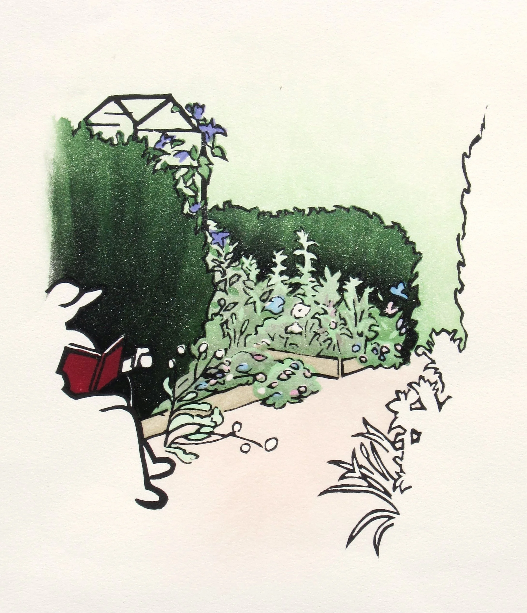 In the Garden (unframed)