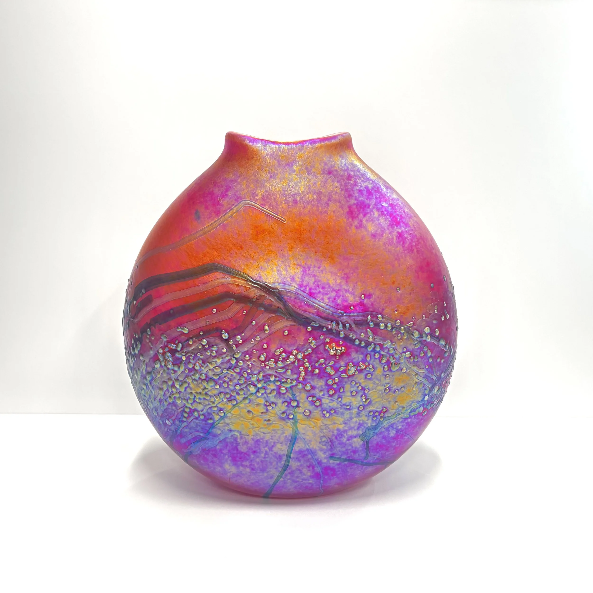 Sapphire Wildflower Large Vase