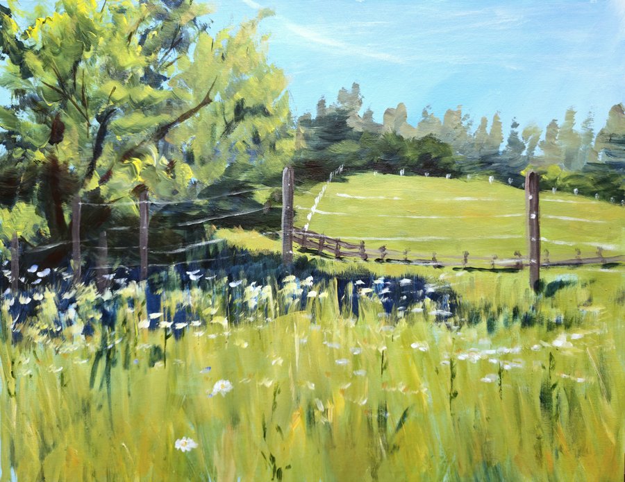 Fox Hollow Farm
By Carolyn Damstra

Acrylic
11×14