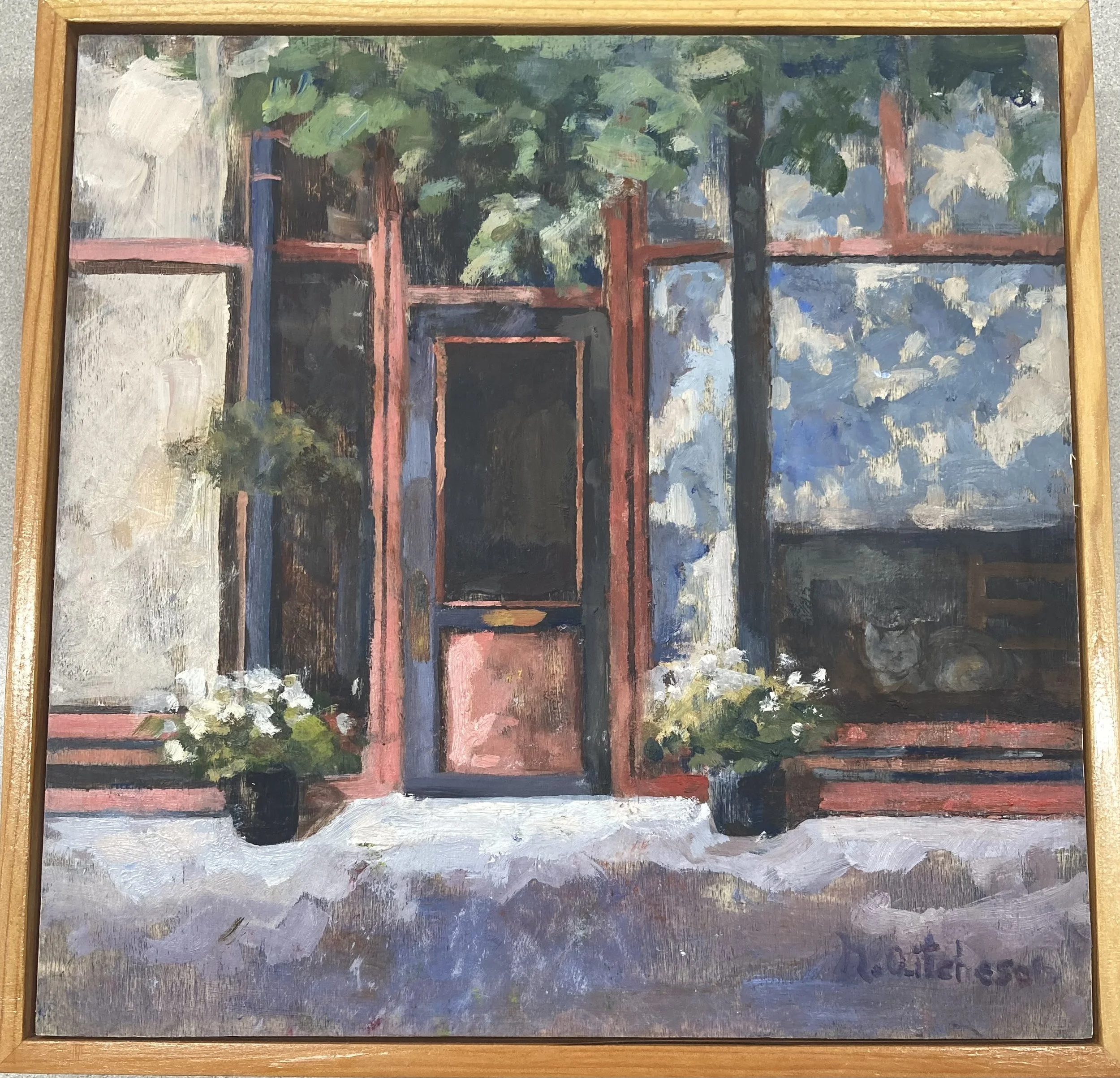 Summer Morning (Old Town, Turner Street)
By Nancy Aitcheson

Oil
10×10