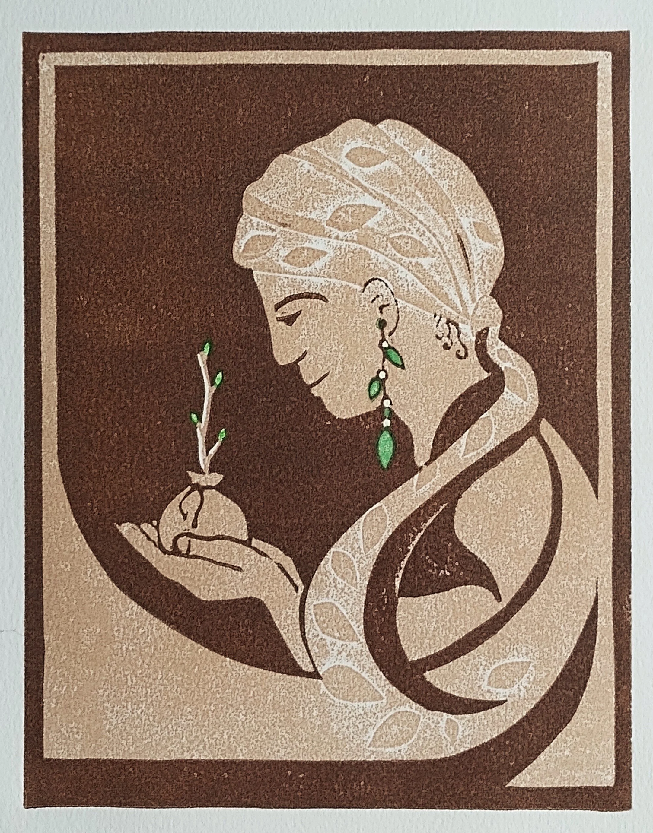 Promise (unframed)
Jane Cloutier
linocut 11 x 14
$80.00