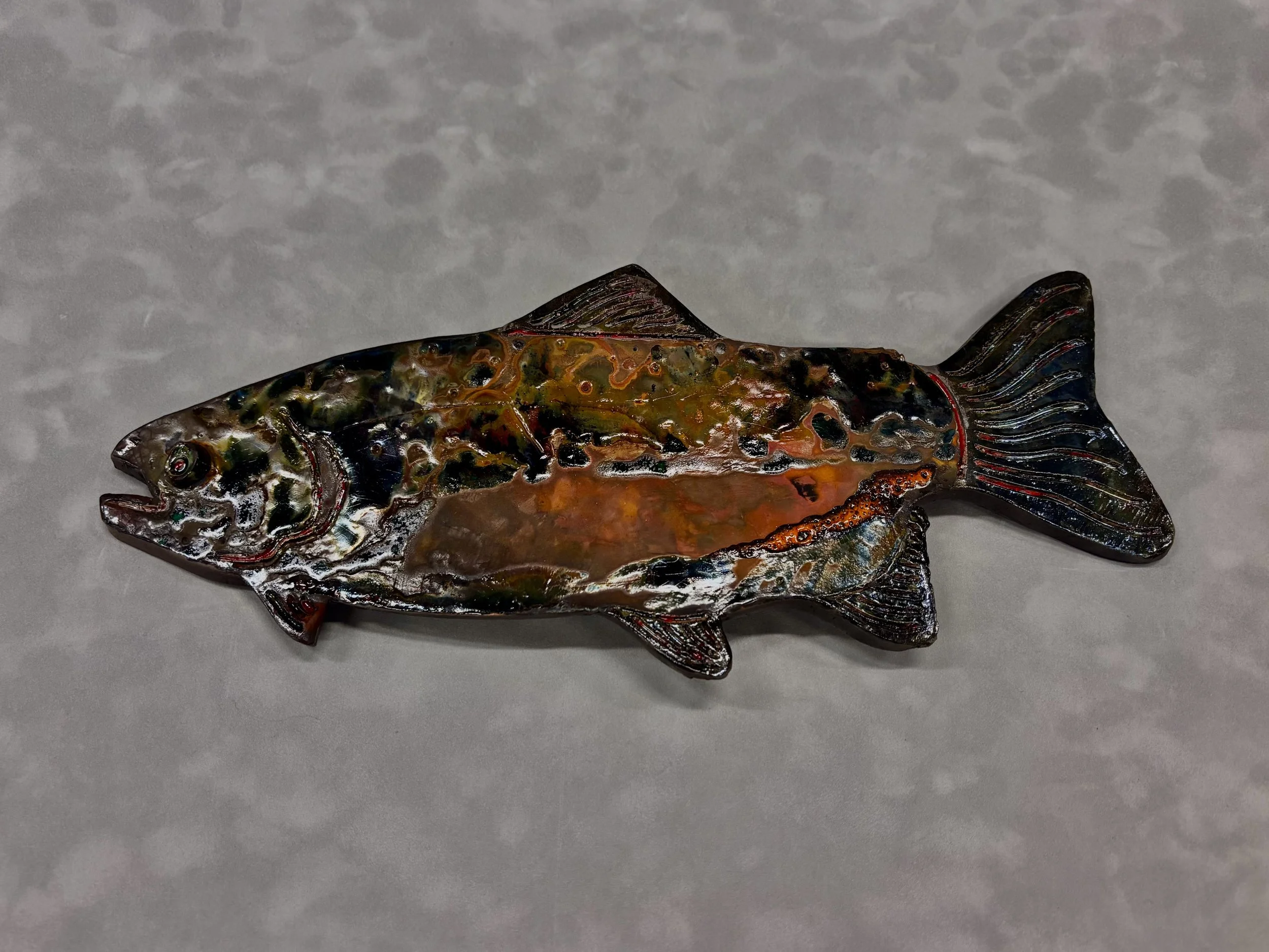 Raku Salmon 8